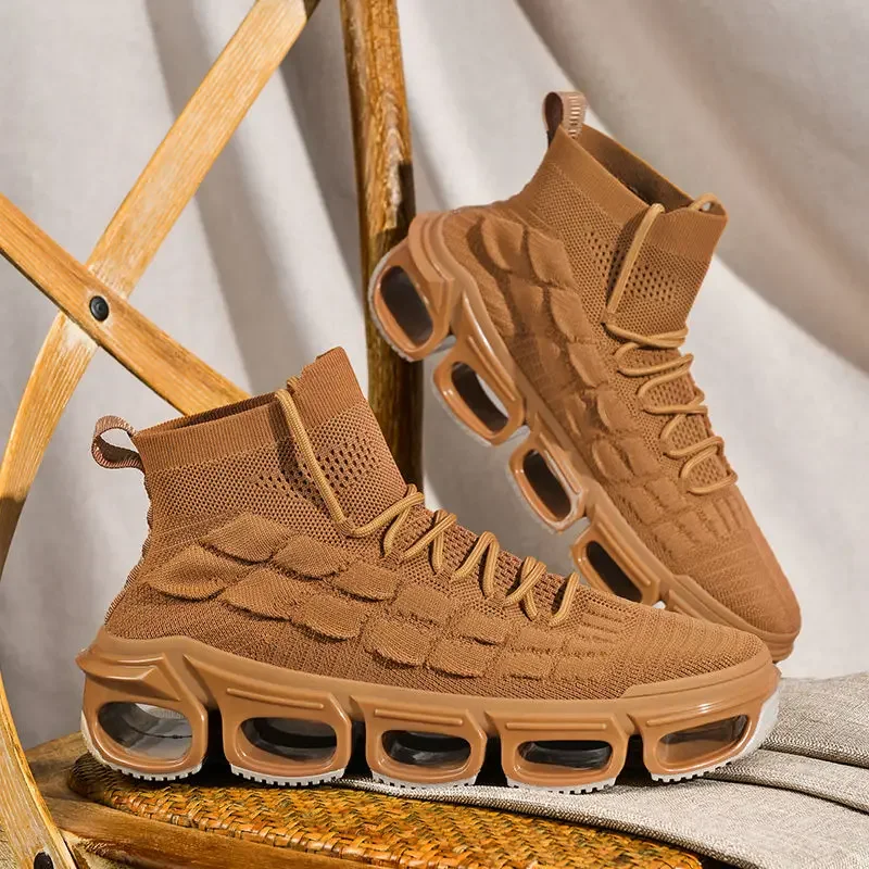 Sports Trends 2024 Running Walking Vulcanize Shoes for Men Casual Shipping Free Size 40 Designer Luxury Breathable Sneakers Man image 3