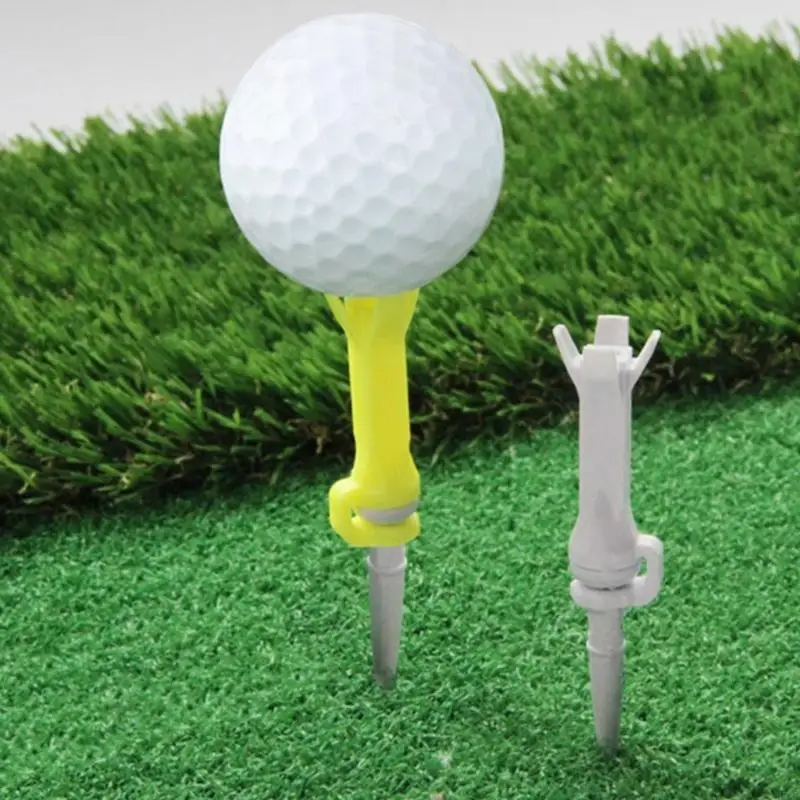 2 Pcs 180° Rotating Golf Tees Golf Accessories Training Golf Tees Ball Holder 
