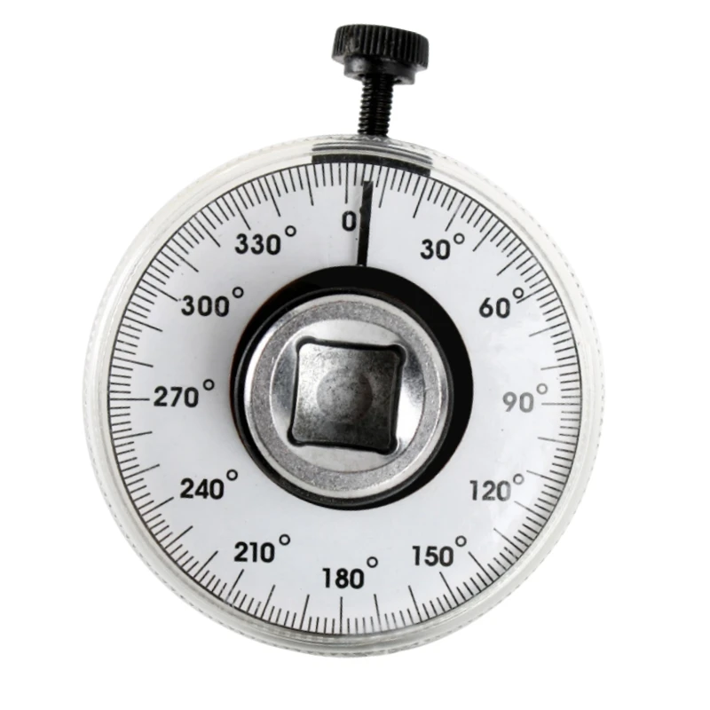 

Torque Wrench 1/2" Drive Torquemeter Dial Hand Tool Auto Service Equipment Garage Calibrated In Degrees Automotive Car Repairin
