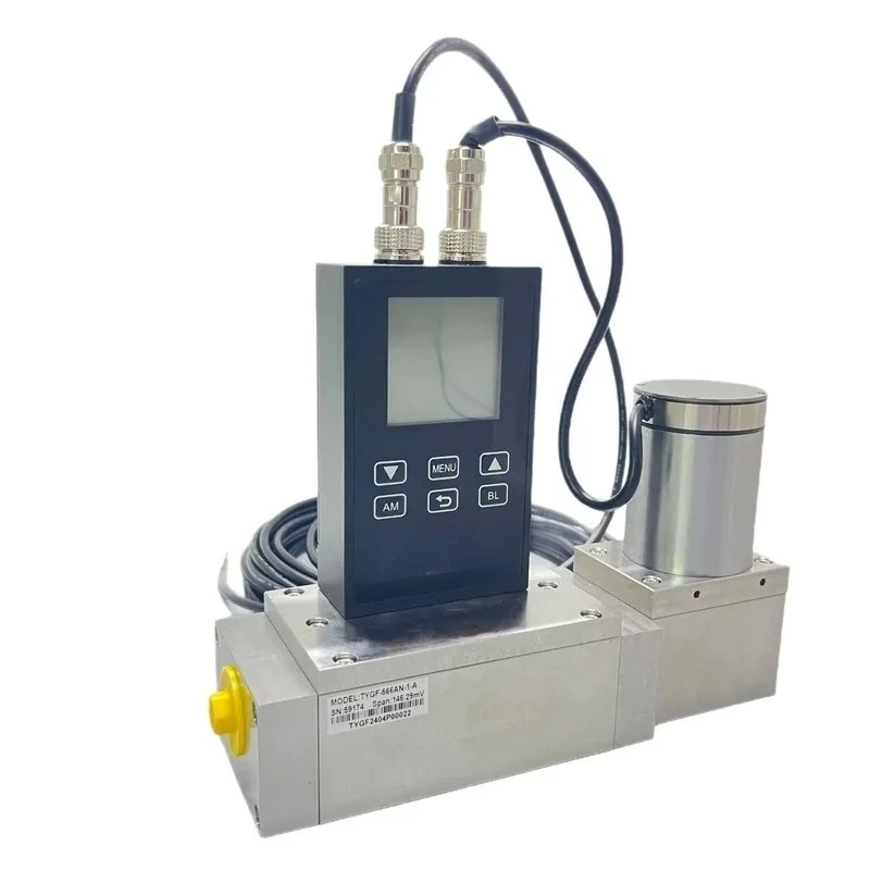 Factory Supply High Flow Large Bore High Precision Mass Flow Controller Full Bore Pneumatic Type