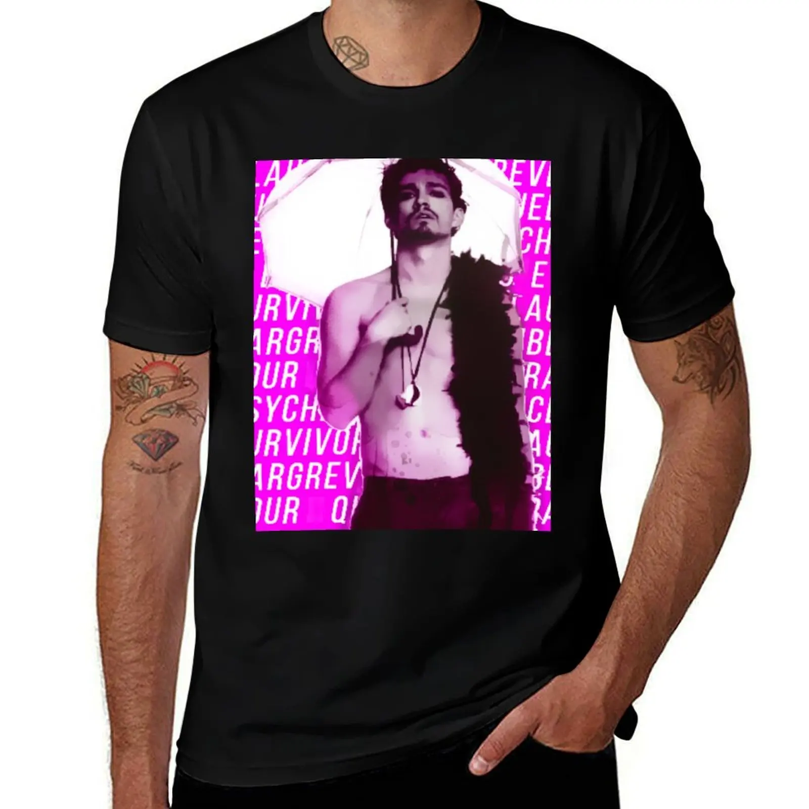 

Umbrella Academy: Klaus The Hargreeves T-Shirt Fitness Quick Dry Short Sleeve Top