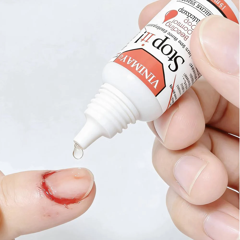 Safe Non-toxic Nail Hemostatic Agent Wound Disinfection Sterilization Liquid for Home
