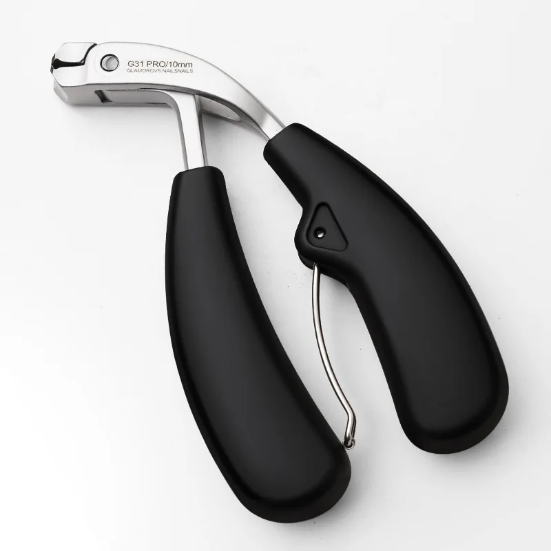 Curved Nail Clippers with Large Opening Three Times Anti-splash Storage Nail Clippers for the Elderly Thick Toenails Heavy Duty