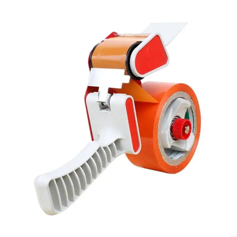 Y5LB Packaging Sealing Cutter Hand-Held Packing Tape Dispenser Wide Tape Dispenser School Ofice Supply for Gift Wrapping