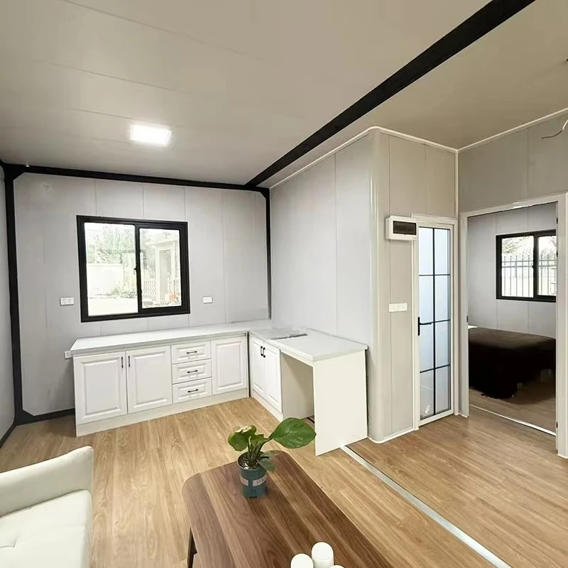 تخصيص 20ft 40ft حاوية منزل توسيع الجاهزة منزل 4 غرفة نوم وحدات المنزل الحديثة المحمول Casas شقة