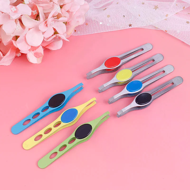 /ACR/Eyebrow Clip Hair Slanted Puller Stainless Steel Brow Trimmer Face Hair Removal