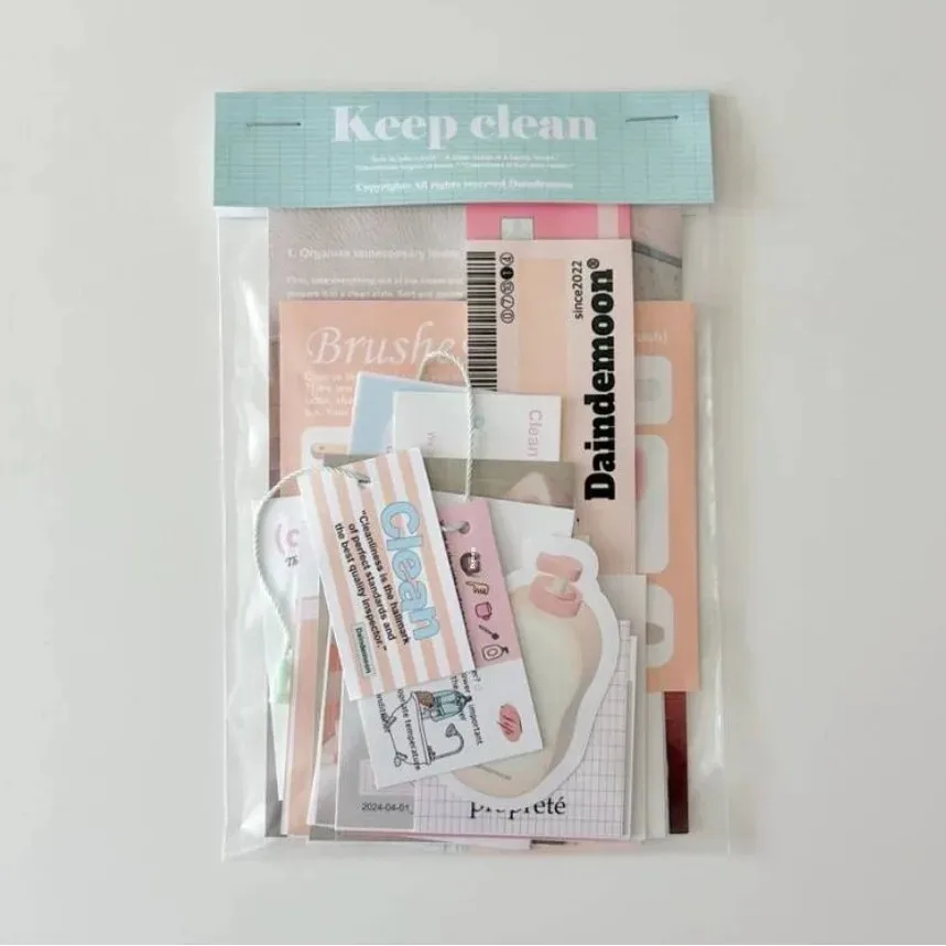 ملصقات SiMiDa OAB الكورية بالجملة أدوات مكتبية مزخرفة تحت عنوان الغسيل INS Style اللوازم المكتبية والأدوات التعليمية