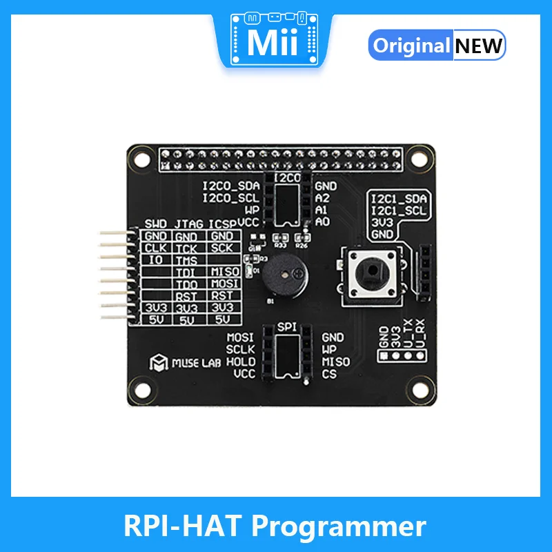 

Многофункциональный Женский программатор Raspberry Pi, плата расширения I2C/SPI/SWD/JTAG/ICSP, автономное Программирование с открытым исходным кодом 3B/3B +/4B