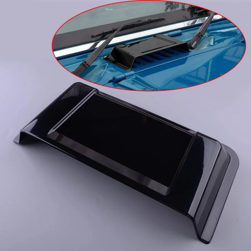 

Подходящая черная крышка впускного отверстия капота двигателя, декоративная защита от дождя, аксессуары