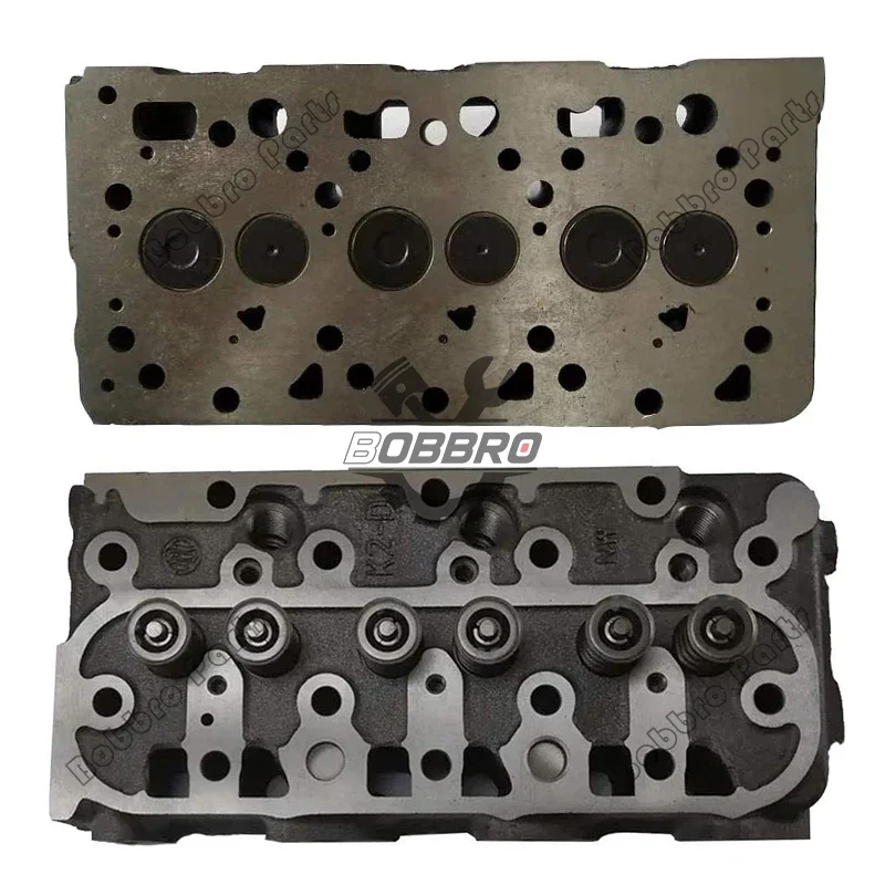 D1005 D1005-E Cylinder Head 16027-03040 With Full Gasket Kit For Kubota Tractor Tractor B2230 B7500 Excavator 218SV 520V