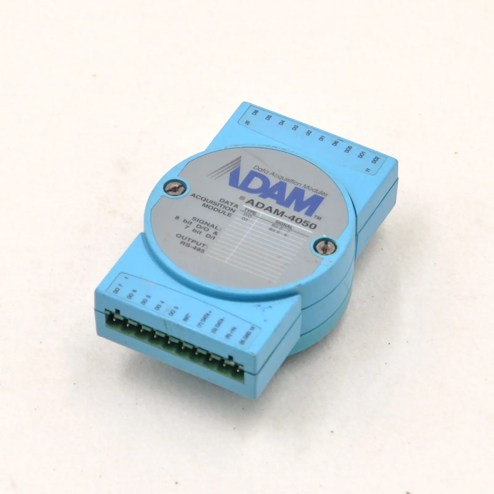 NEW ADAM  DATA ACQUISITION MODULES ADAM-4050 Adam has 7 Digital Inputs and 8 Digital Outputs