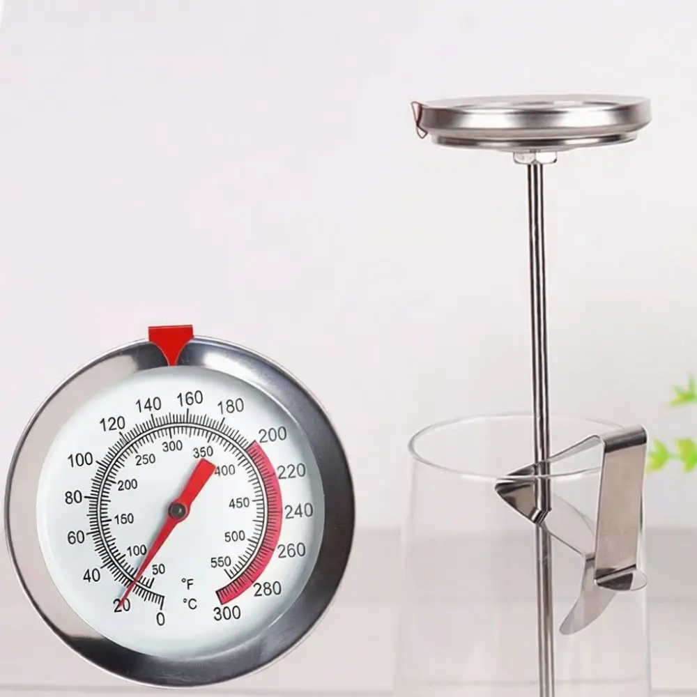 Long Stem Cooking Oil Temperature Meter Kitchen Precision Probe For Baking Roasting Frying Heat Indicator