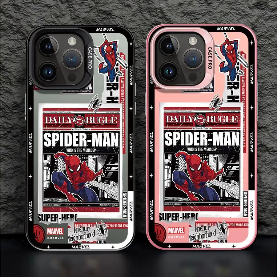 Cool Spidermans Hot Phone Case For IPhone 17 17e 16e 16 15 14 13 12 11 Mini Pro Max X XR 8 7 Air Plus Anti Fall Matte Back Cover view 3