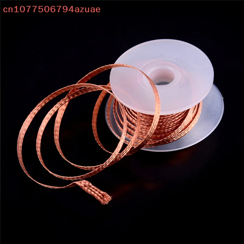 Durable 1PC 3.5mm 1.5M Desoldering Braid Solder Remover Wick Wire Repair ToolUniversal Box