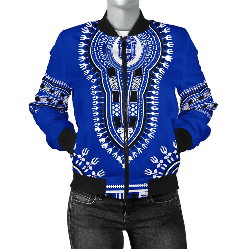 New Mens African Clothing 3D Print Jacket Man Woman Harajuku Hip Hop Coat Casual Stand Collar Zipper Sweatshirt Jacket Y2k Tops