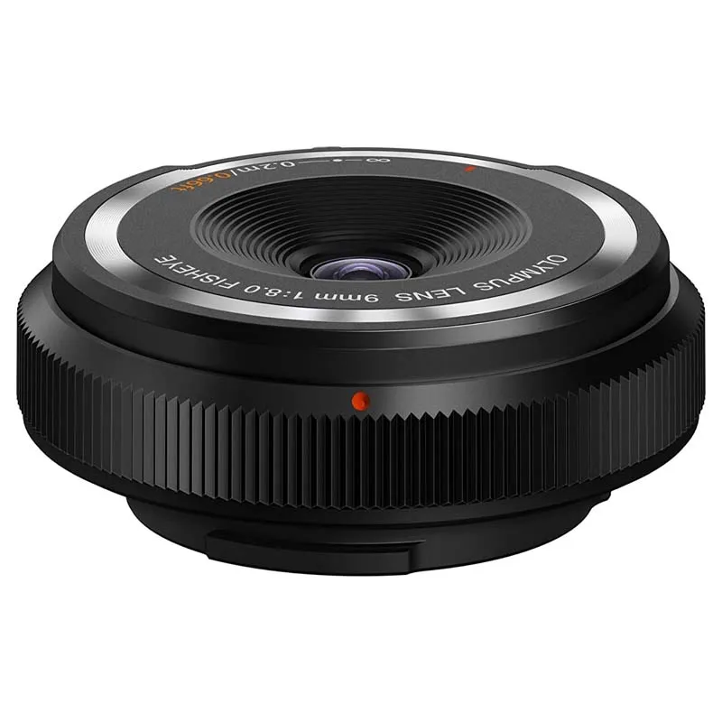 New 9mm f/8.0 Olympus Fisheye Lens BCL-0980 For Micro 4/3 Camera