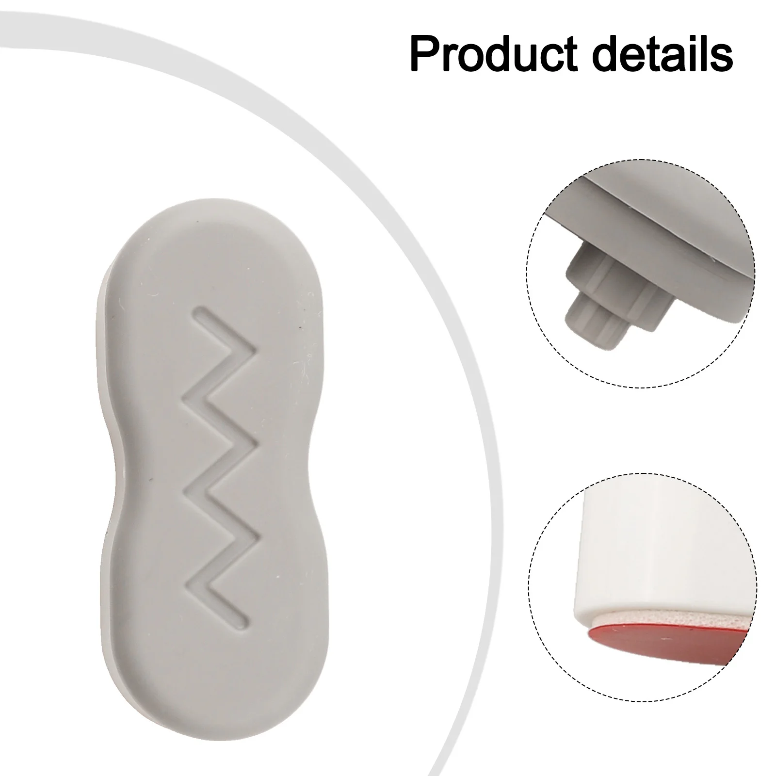Adjustable Toilet Bumpers Bidet Height Pads Customizable Height Adjustments Easy Installation Design Optimal Comfort Usability