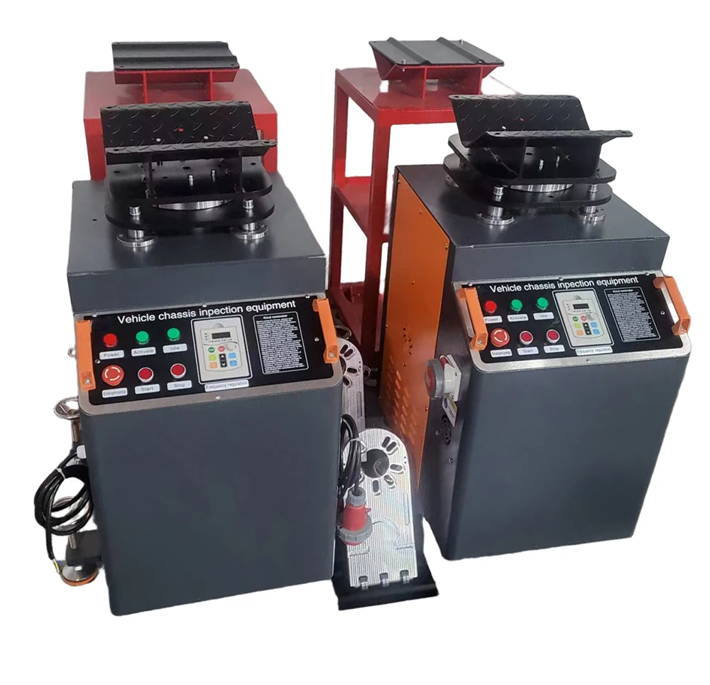 Heavy Duty Factory Direct Car Chassis Road Simulator Abnormal Noise Diagnosis Equipment With Rotation Function
