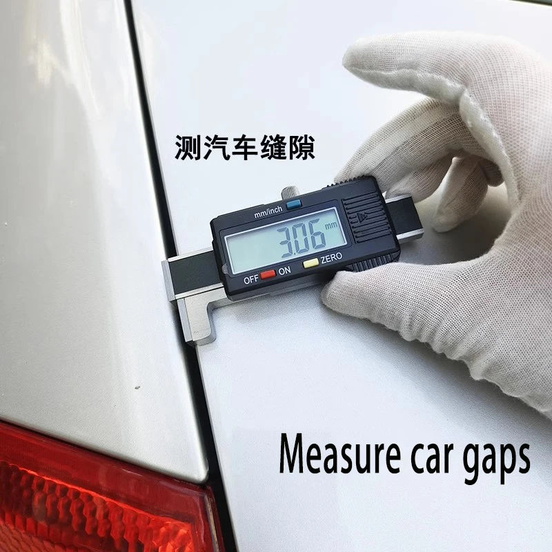 Gap height difference step plane gauge Digital verniecaliper Spring automatic Two large parallel surfaces Automotive sheet metal