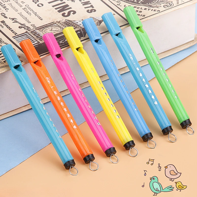 10Pcs Mini Bird Flute Music Whistle My Melody Lark Whistle Music Rhythm Kids Toys Toddler Educational Outdoor Interaction