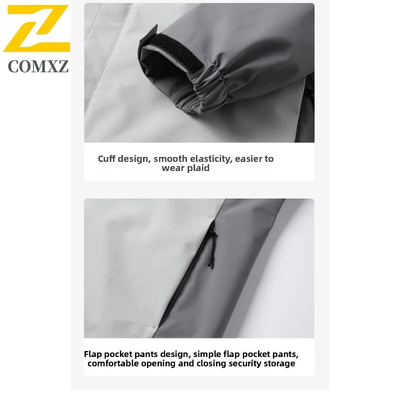 Maxbarley 2025 veste pour hommes en plein air Style montagne vestes coupe-vent à la mode aventure Durable confortable printemps automne vêtements
