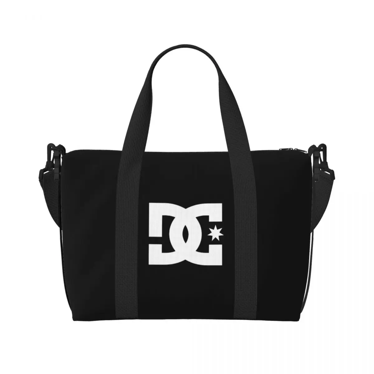 Bolsa de Viaje Cruzada DC Shoe Co para Mujer y Hombre, Bolsa de Mano, Bolsa de Lona para Hombre, Gran Capacidad, Bolsa de Fin de Semana, Bolsa Deportiva para Gimnasio