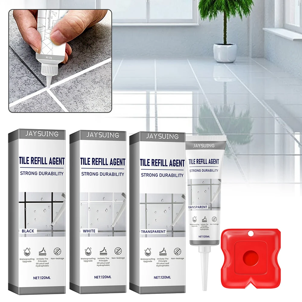 Tile Grout Repair Glue Waterproof Powerful Tile Crevice Filling Adhesive For Bath Tub