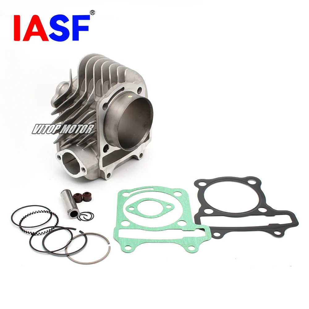 For GY6 B 1P63QML 170cc 180cc 200cc 62.5mm Bore Cylinder Kit Go Kart ATV Quad 4 Wheeler