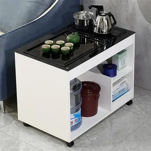 Kettle table, cooking tea cabinet, integrated tea table, mobile , household sideboard, small cabinet, side table