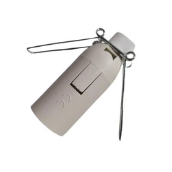 1PCS E14 Plastic Lampholder with Lockwire Buckle Spring Clip is Suitable Lamp Base Salt Lamp Crystal Lamp Holder White Black