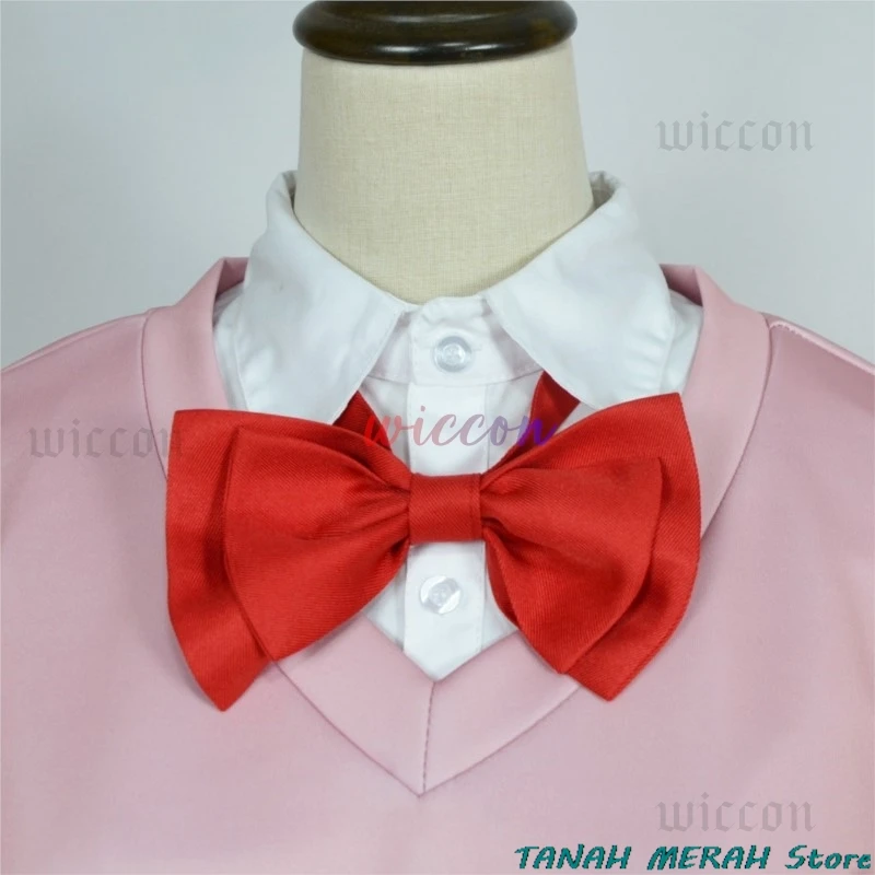 Momo Ayase Cosplay Costume Anime Dandadan Pink Skirt School Uniform Disguise Suits Halloween Carnival Clothes for Adult Women