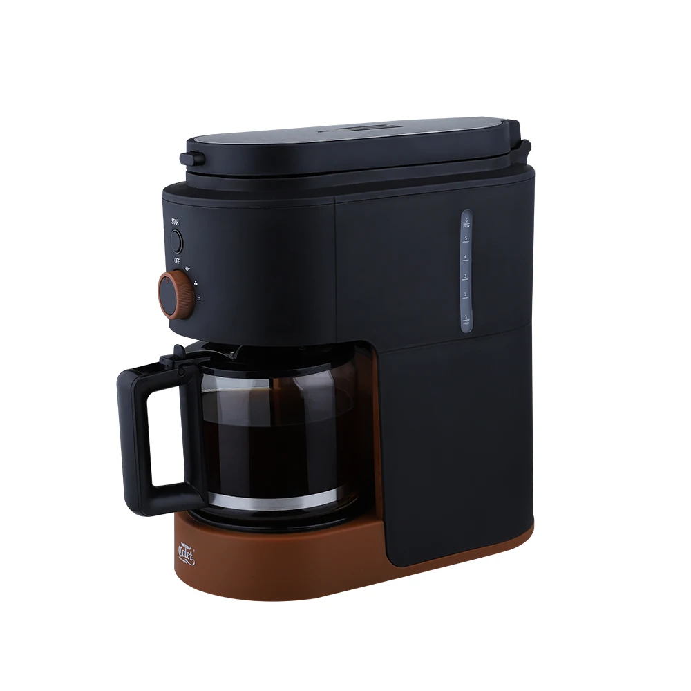 

Customized Bean To Cup New Arrived Small Size Brew Drip Coffee Maker Machine With Grinder