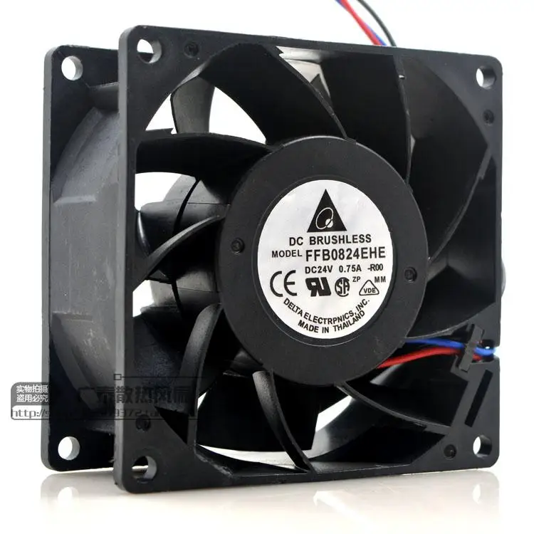 FFB0824EHE 8038 8 cm 24 v 0.75 A double ball inverter fan