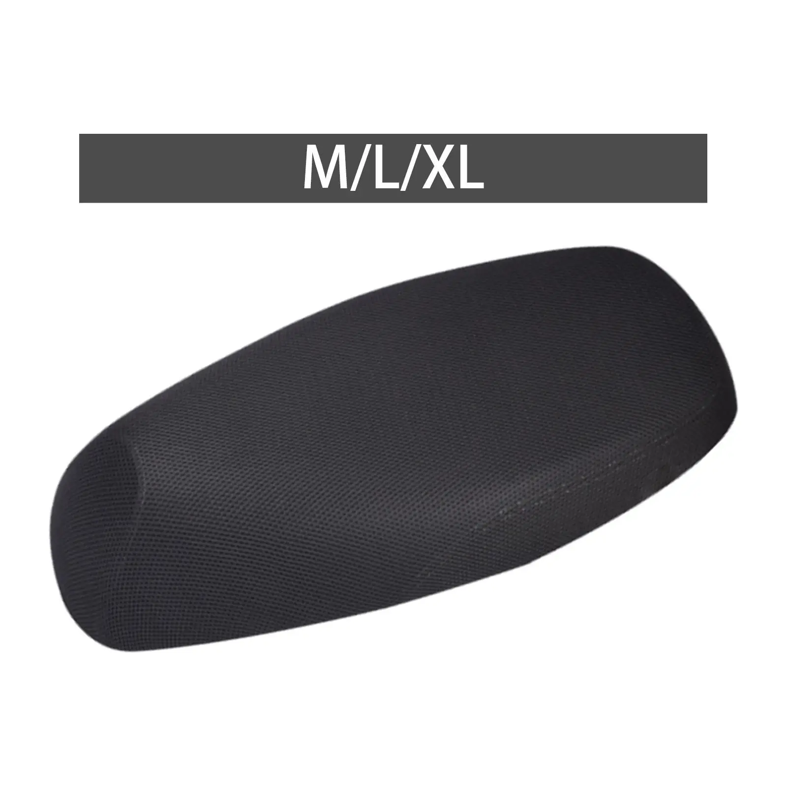 Breathable Electric Bike Seat Cover Heat Insulation Polyester Nonslip Saddle Protector for Motorcycle Outdoor Summer Comfortable