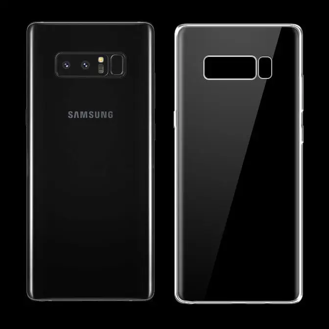 For Samsung Galaxy S10 e S10E S10 Plus S8 S9 Plus Note 8 Note 9 Silicone Soft Transparent TPU Gel Back Cover Clear Case