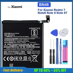 4000mAh BN46 Mobile Phone Battery For Xiaomi Redmi Note8 Note 8T 8 For Redmi 7 Redmi7 Note 6 Note6 Smartphones Batteries