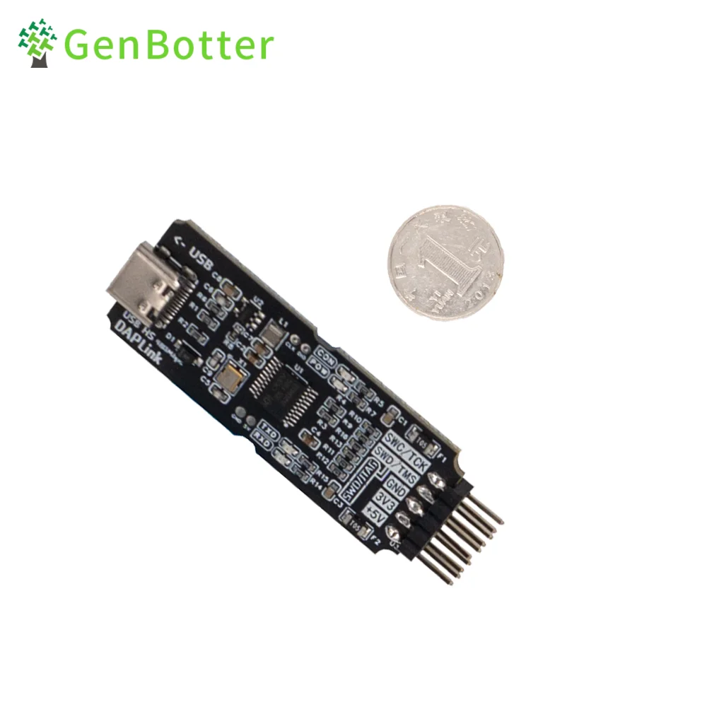 Download and Debug Cmsis Dap High-speed DAPLink Emulator, Replace STLINK USB to TTL with Serial Port for Debugging