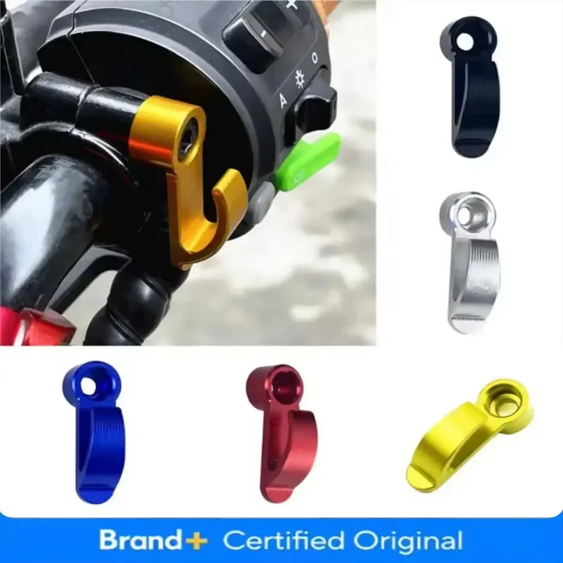 AliExpress NONE Universal Motorcycle Hook Aluminium Alloy Single Hole Hook Helmet Bag Hook Holder For Dirt Bike Electric Scooter Motorcycle Amag
