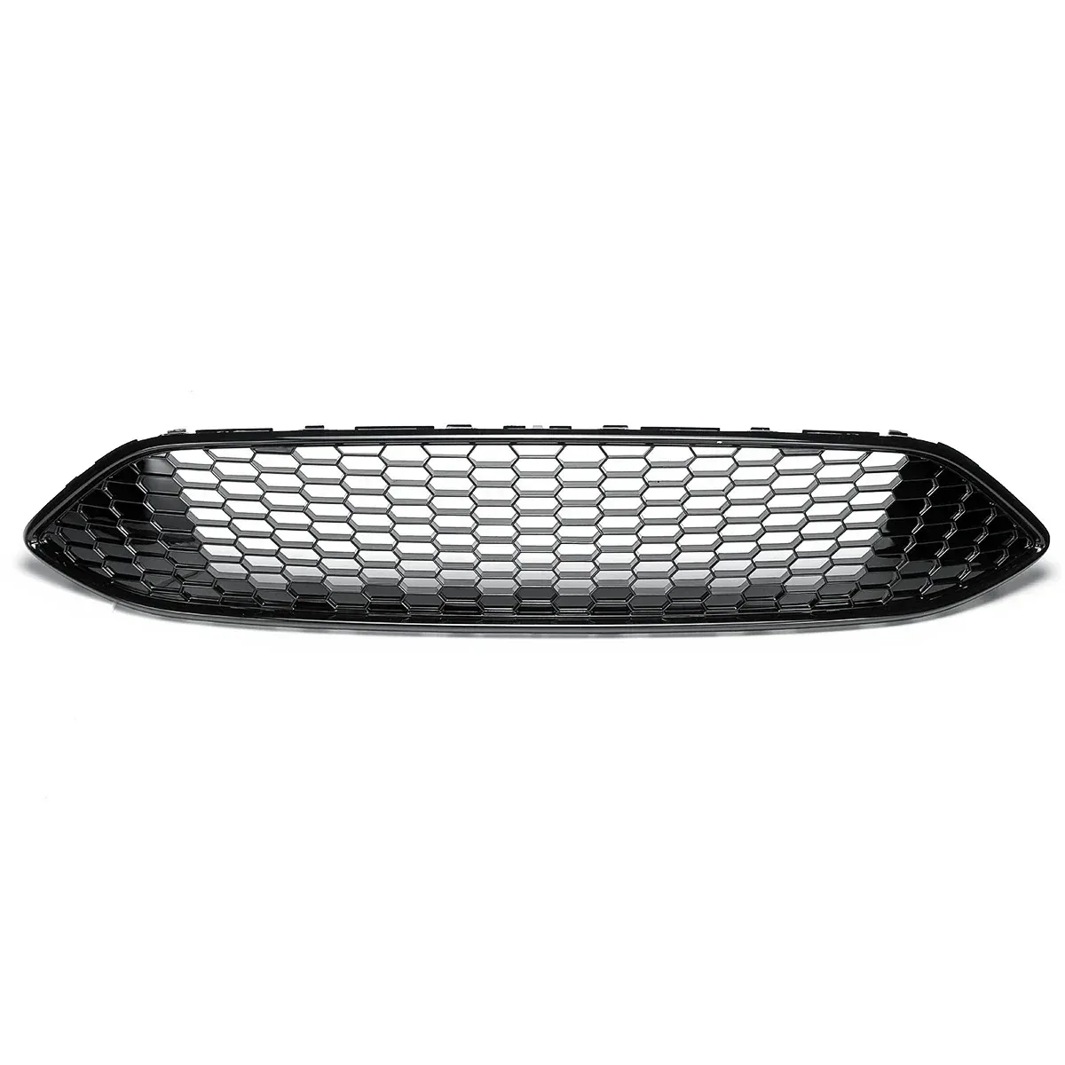 Honeycomb Mesh Car Front Bumper Radiator Grille For Ford Focus MK3 ST Line Hatchback Estate 2015-2017 Mesh Center Racing Grill