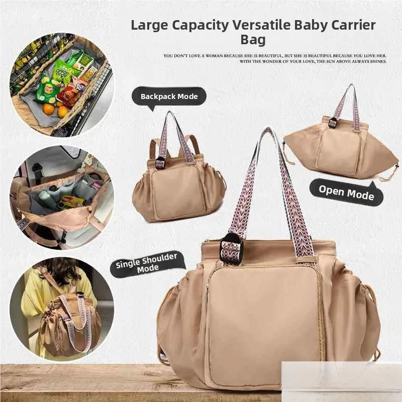 multi-functional-mommy-bag-travel-storage-women's-backpack-crossbody-baby-walking-bag-beautisky-brand-4666-model-number