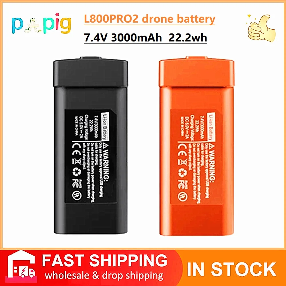 Original L800Pro2 7.4V 3000mAh Battery 25 Min Fly Time Battery Drone For L800 Pro2 Battery RC Drone Battery Suppliers Parts