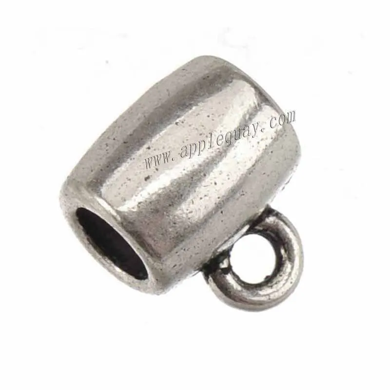 

50pcs Pendant Clasp Pinch Clip Bail Charm Hooks For Diy Bracelet Bail Zinc Alloy Fit 3mm Rope Diy Material Jewellery Accessories