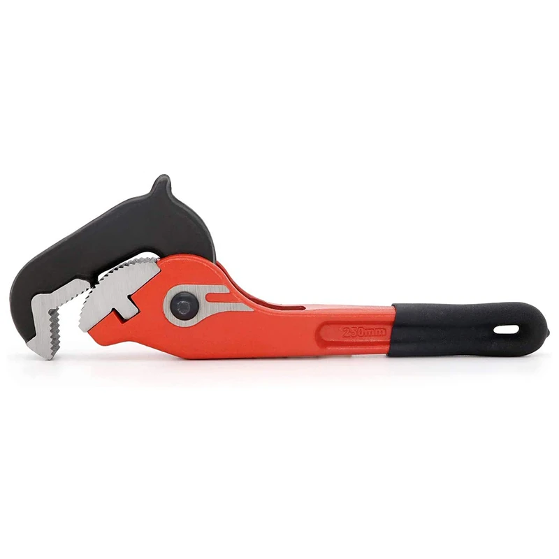 

AT14 10-Inch Automatic Adjustment Quick Pipe Wrench Ratchet Wrench Multi-Function Wrench Pliers, Suitable For Plumbers