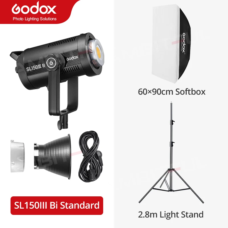 مراجعة مفصلة لجهاز Godox SL150III Bi: مصباح إضاءة LED ثنائي اللون مثالي لتصوير الفيديو والتصوير الفوتوغرافي في الاستوديو