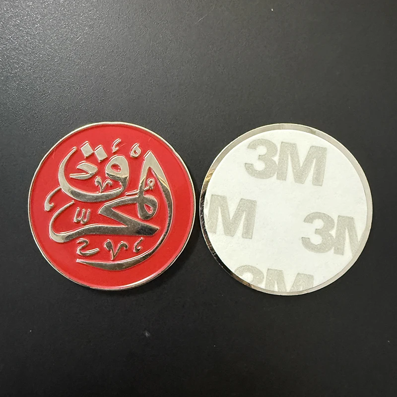 Qatar Mobile Phone 3M Sticker Badge Metal Pin Broooches Pins