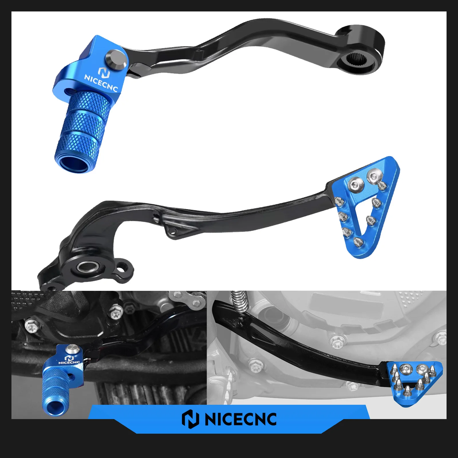 

For 2025 2024 Husqvarna TE 300 TE 250 TE 150 TC 125 250 300 TX 2023 Motorcycle Brake Pedal Lever Gear Shift Shifter Lever Kit