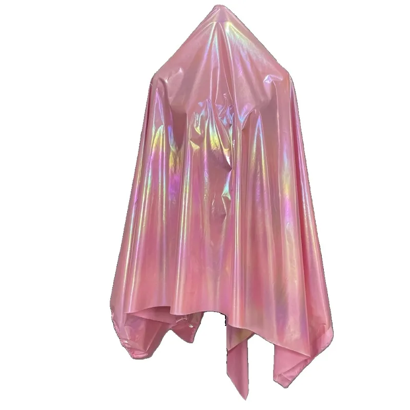 Rainbow Gradient Glossy Down Jacket Fabric By The Meter for Clothing Jacket Pants Gloves Handmade Diy Sewing Waterproof Cloth - view 5