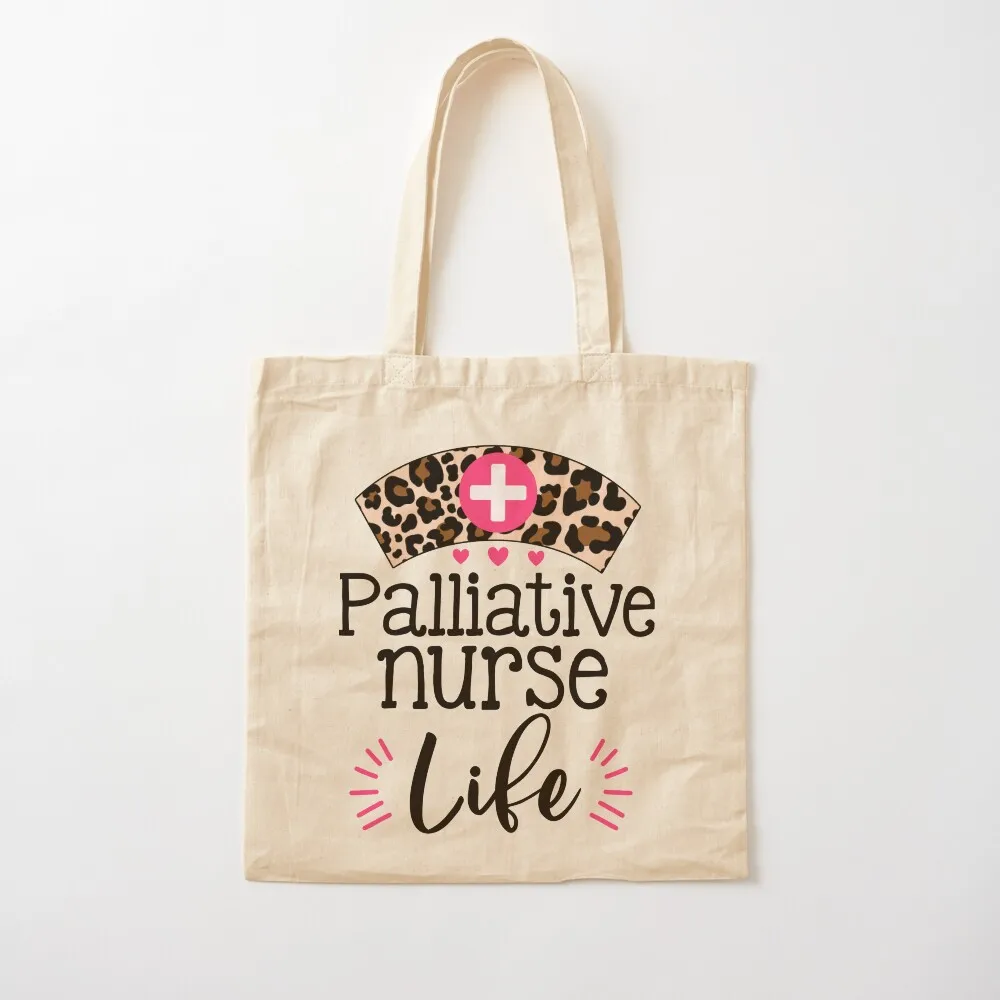 Hospice palliative Nurse nursing gift RN medical stethoscope heart healthcare Tote Bag Canvas bag Candy bags Eco bag