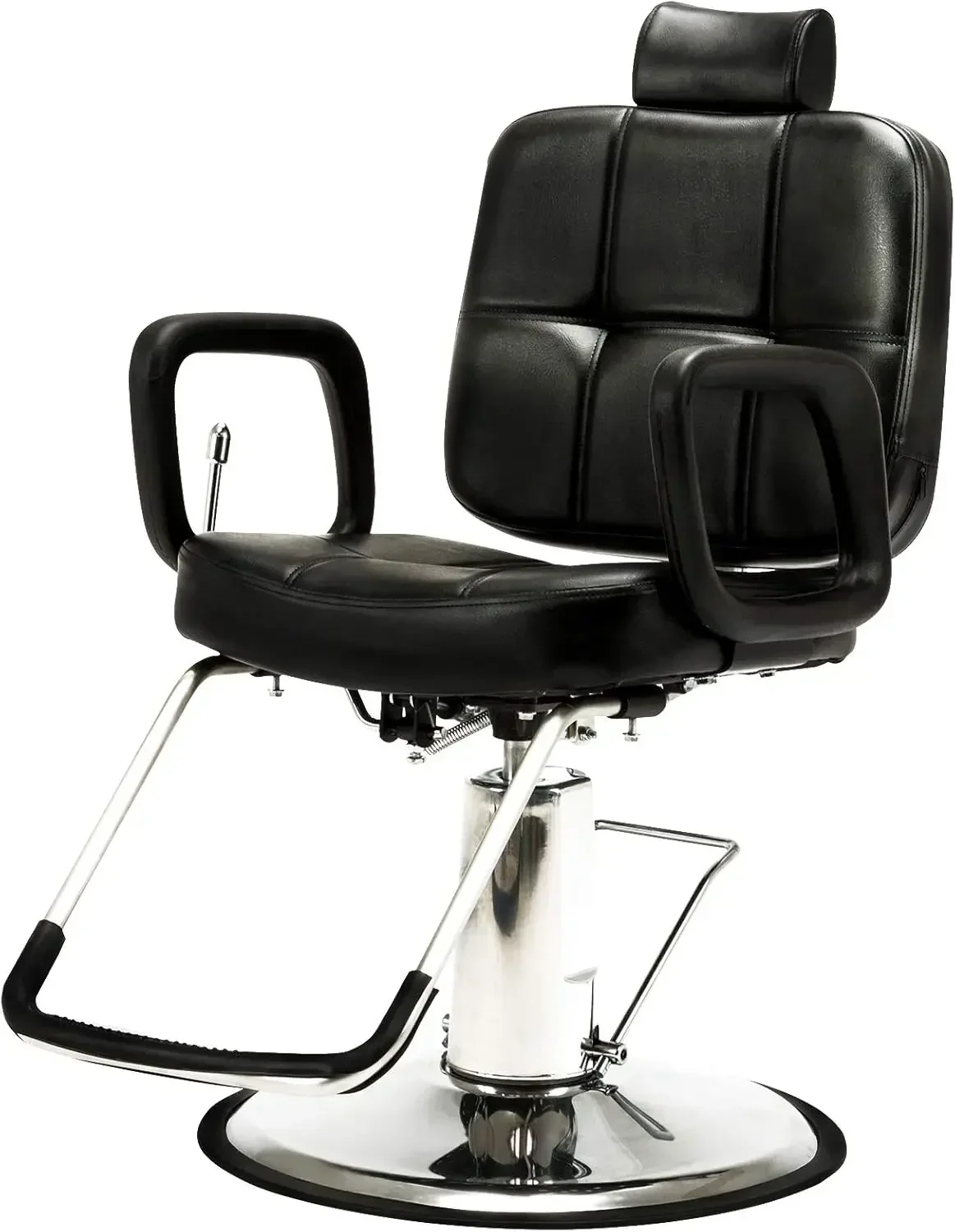 [Free Shipping!]Hydraulic Recline Barber Chair Salon  for Hair Stylist Heavy Duty Tattoo Chair Shampoo Beauty Salon Equipment，ha