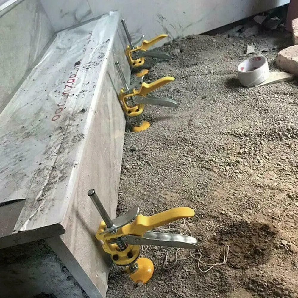 Portable Manual Tile Locator Wall Regulator Height Ceramic Fine Thread Rising Tile Leveler Adjustment Construction Tool Adjuster